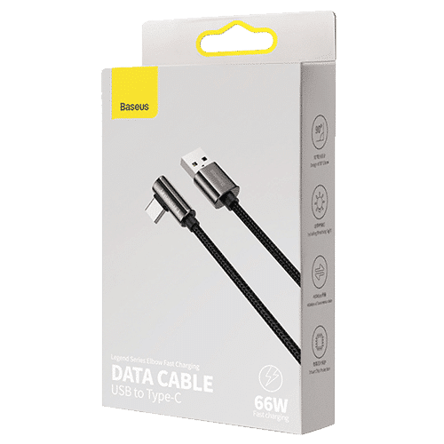 Baseus legend series elbow fast charging data cable USB to Type – c - Image 2
