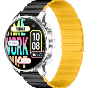 Kieslect KR2 Smartwatch Black Waterproof Smooth Mesh Design